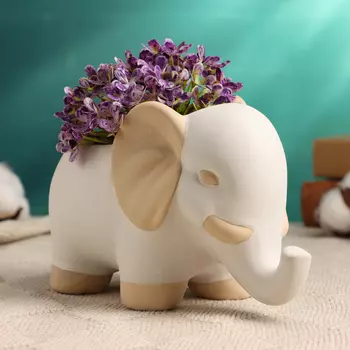 Кашпо Слоник (16х9х10 см)