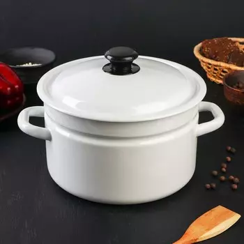 Кастрюля Flavi цвет: белый (5000 мл)