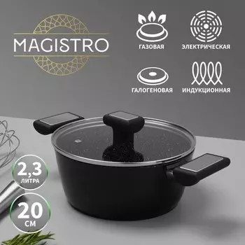 Кастрюля Magistro warrior (2300 мл)