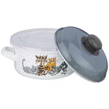 Кастрюля Озорные коты (1500 мл)