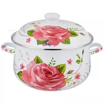 Кастрюля Пленительная роза (5000 мл)