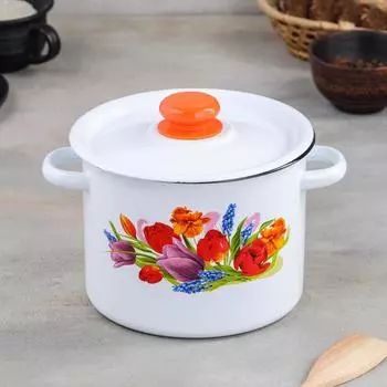 Кастрюля Тюльпан Май (25х21х17 см)