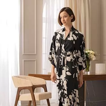 Кимоно Джерини цвет: черно-белый (44)