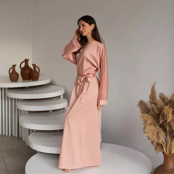 Кимоно Киа цвет: бежево-розовый (XS-S)