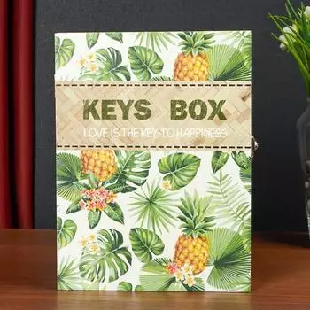 Ключница Ананасы (20х5х26 см)