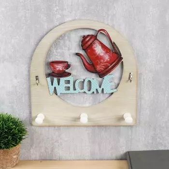 Ключница Чаепитие (29х7х29 см)