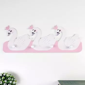 Ключница Лебеди в коронах (5х50х19 см)