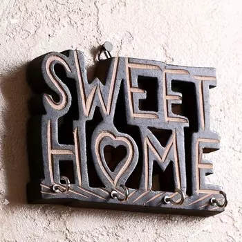 Ключница Милый дом (16х11х3 см)