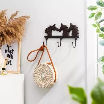 Ключница Три коня (7х13х21 см)