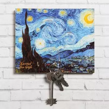 Ключница Ван Гог (13х16 см)