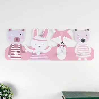 Ключница Зверята (5х50х18 см)