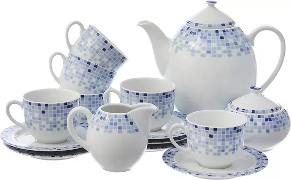 Кофейный сервиз Мозаика (15 предметов)