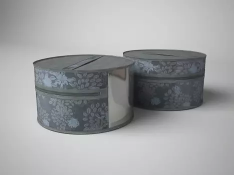 Кофр для аксессуаров Серебро (35 см)