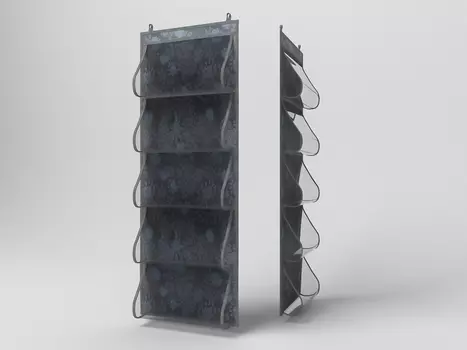 Кофр для аксессуаров Серебро (40х105 см)