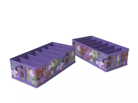 Кофр для белья Акварель (10х16х35 см)