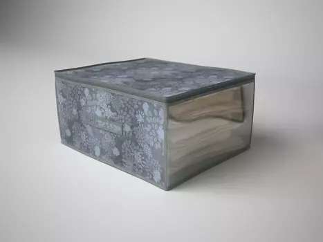 Кофр для хранения Серебро (20х30х30 см)