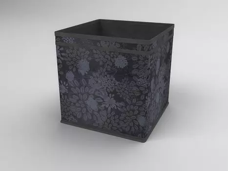 Кофр для хранения Серебро (27х27х27 см)