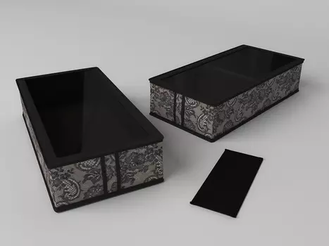 Кофр для обуви Ажур (12х26х52 см)