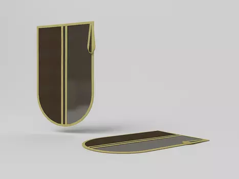 Кофр для обуви Классик цвет: коричневый (30х45 см)