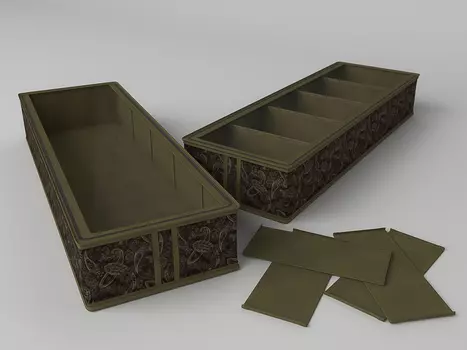 Кофр для обуви Русский Шик (12х26х78 см)