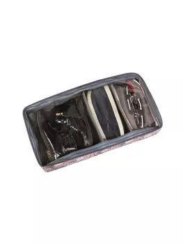 Кофр для обуви Серебро (12х26х52 см)