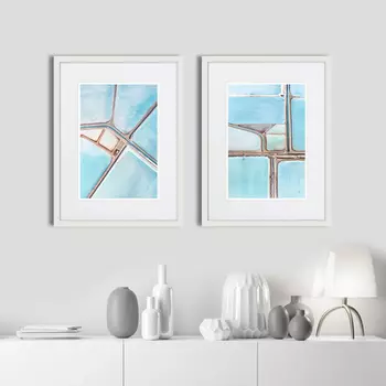 Коллекция Blue Fields (32х42 см - 2 шт)