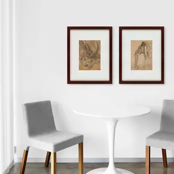 Коллекция Быки и слон (47х60 см - 2 шт)