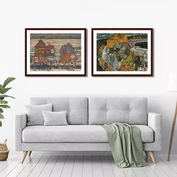 Коллекция Crescent of Houses II (79х100 см - 2 шт)