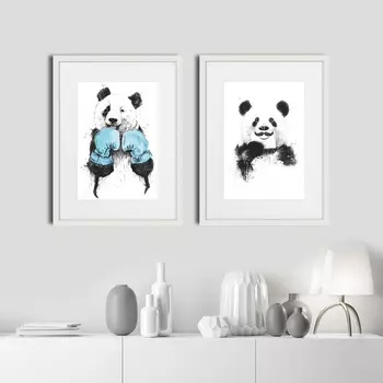 Коллекция Funny Pandas (32х42 см - 2 шт)