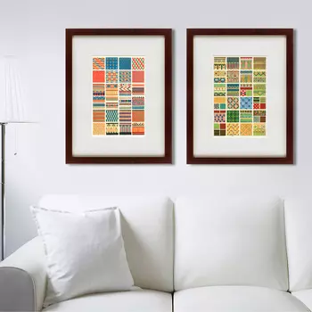 Коллекция Grammar of Ornaments №3 (47х60 см - 2 шт)