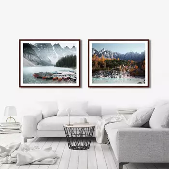 Коллекция Sorapis &amp; Moraine Lakes (102х130 см - 2 шт)