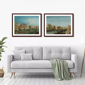 Коллекция View Of The Grand Canal, Venice (79х100 см - 2 шт)