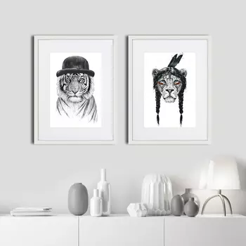 Коллекция Wild Wild West (32х42 см - 2 шт)