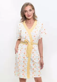 Комплект с халатом Gulistan Цвет: Желтый (L)