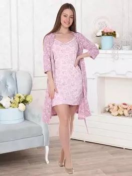 Комплект с халатом Лидия (46-48)