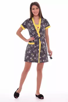 Комплект с халатом Maisie Цвет: Серый (44)