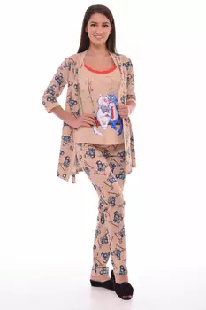 Комплект с халатом Savannah Цвет: Бежевый (52)