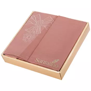 Комплект салфеток Камея цвет: пудровый (40х40 см - 2 шт)