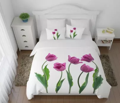 Комплекты постельного белья Сирень