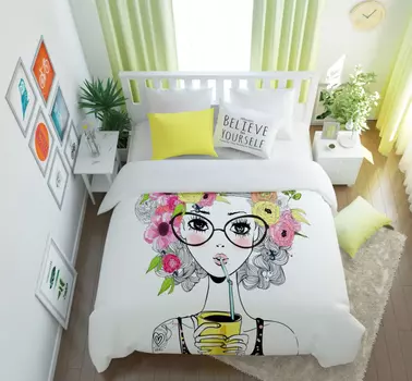 Комплекты постельного белья Сирень