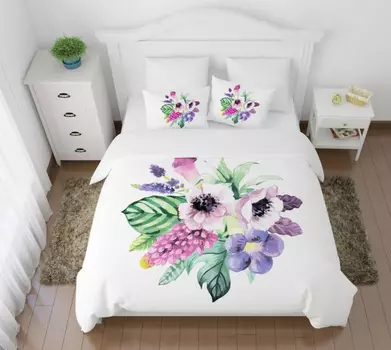 Комплекты постельного белья Сирень