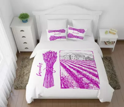 Комплекты постельного белья Сирень