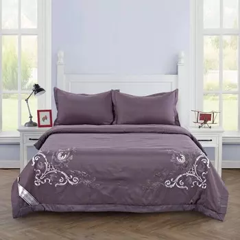 Постельное белье с одеялом Изида цвет: фиолетовый (2 сп. евро)