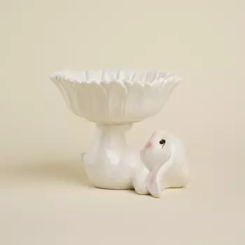 Конфетница Лесные кролики (19х18х15 см)