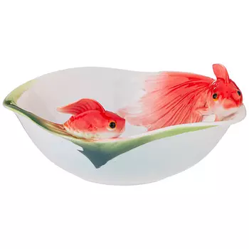 Конфетница Золотая рыбка (16х6 см)