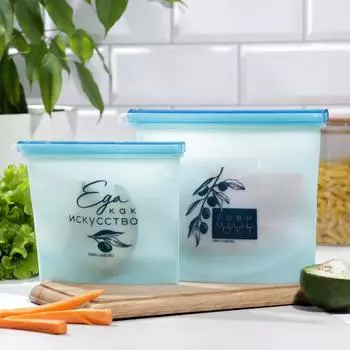 Контейнер Счастье есть (1000 мл, 500 мл)