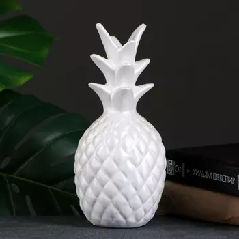 Копилка Ананас цвет: белый (12х12х25 см)