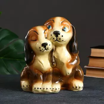 Копилка Две собачки (20х16х22 см)