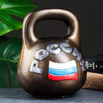 Копилка Гиря (17х17х20 см)