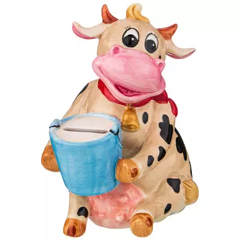 Копилка Корова (13х10х16 см)